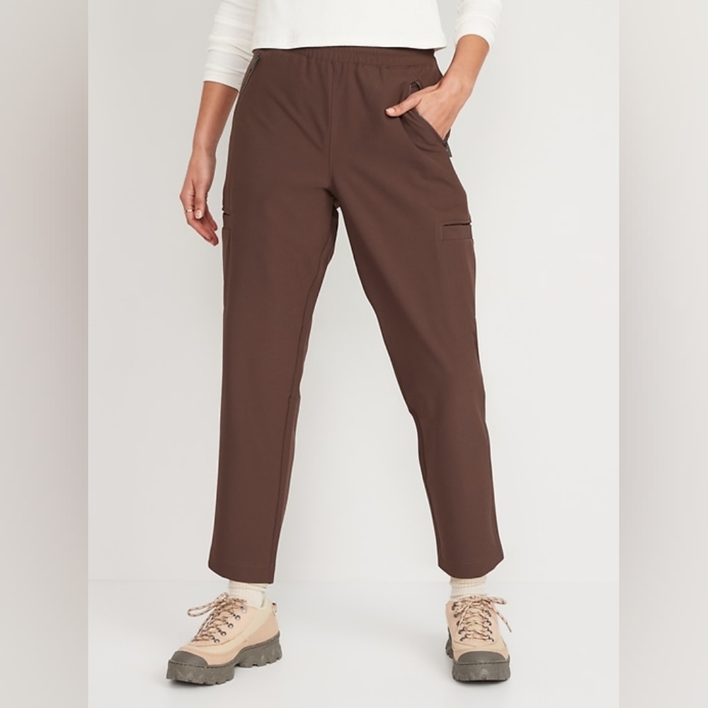 Old Navy High-Waisted All-Seasons StretchTech Slouchy Taper Cargo Pants XXL